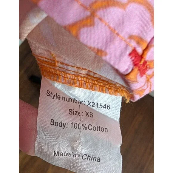 Xirena Scoop Keyhole Neck Blouse with Raglan Sleeves in Tropicana Orange - XS - Picture 9 of 11